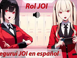 Kakegurui Hentai Roleplay Jerk-Off Challenge