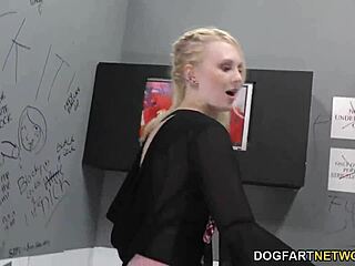 Lily Rader Takes Monster Cock at Gloryhole