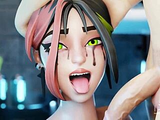 Helsie’s Cute Fortnite Handjob Compilation