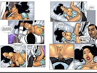 what’s savita bhabhi hiding in this indian 3d doctor comic?