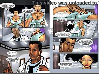 what’s savita bhabhi hiding in this indian 3d doctor comic?