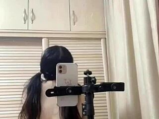 Yo, this Asian babe rides hard to climax!