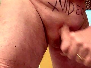 Bold 65 Yr Old Man Strokes Average Cock Hard
