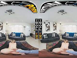 Busty blonde blake blossom fucks hard in vr