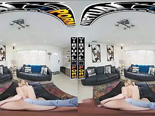 Busty blonde blake blossom fucks hard in vr