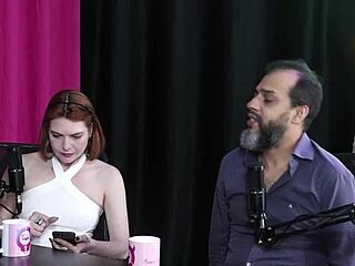 Reh Queen's Red Sheer Fetish Butt Slap