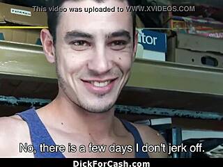 Latin men cross lines for cash