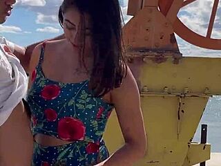 My girlfriend moans on my hard cock