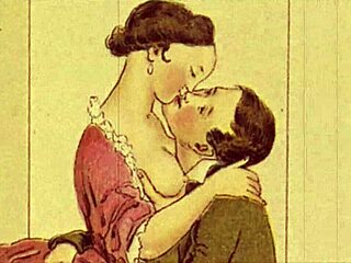My vintage erotic drawing