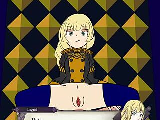 Ingrid Brandl’s Bold Anime Flash Tease