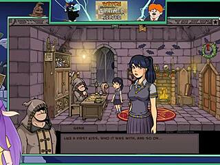 Witch Trainer’s Brutal College Tits Domination