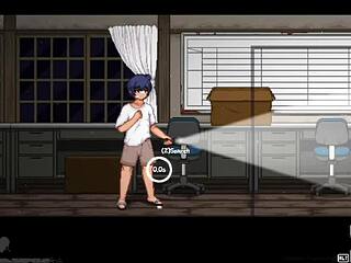 Tag after school horror hentai game is wild!