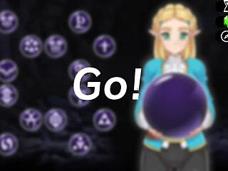 Zelda’s fierce anal fuck in porn game
