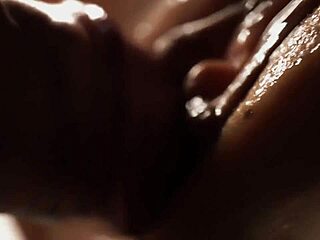 close-up fucking with dripping wet creampie detail