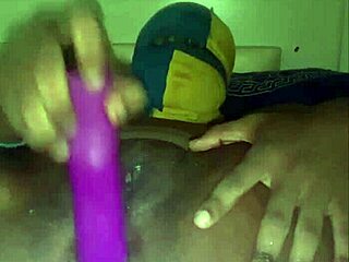 Cheeky Indian Slut’s Midnight Toy Fuck in Both Holes