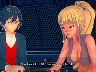 big tits dazzle in cosplay adventure