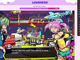 Lewdneko Moans with Toys Loudly