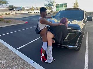 hood ride with fiery girl