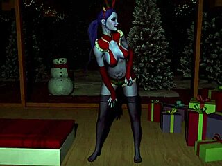 my christmas dance as widowmaker assassin tease