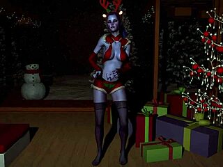 my christmas dance as widowmaker assassin tease