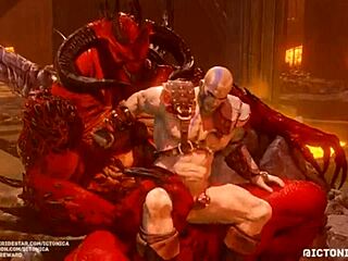 Ever seen gay furry action with a monster twist?