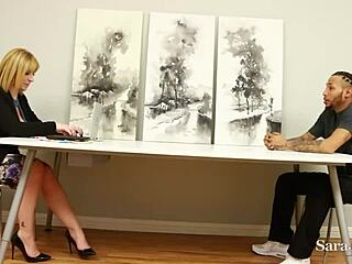 Sara Jay's Intense Office Desire