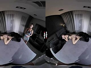 dark room vr brunette cumming