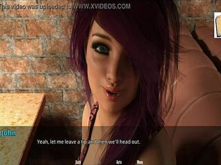 Pink-Haired Milf Teases in WVM