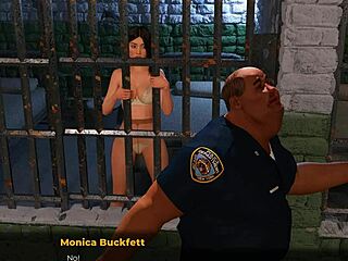 Fashion model humiliated by showing tits in game