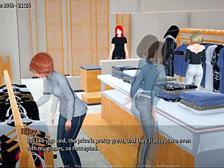 my wild ride with stormside-shoping anime teen in lingerie