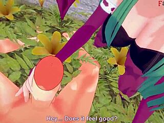 Morrigan’s hard sex in Halloween fantasy special