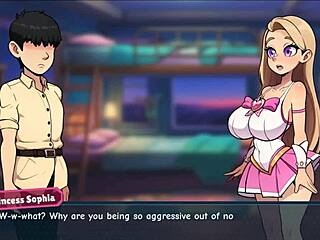 Princess Sophia Hentai Game Strips Naked Brutally