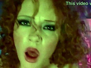 Busty Redhead's Brutal DP