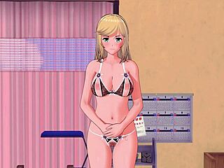 yoga hottie in 3D flick