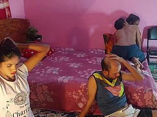 desi college couples’ alluring group romp unveiled