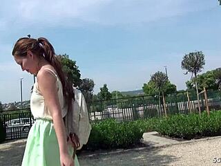 German Scout Teen Mia's Anal Dare