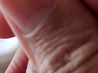 Explosive Cumshot Covers Everything After Blowjob