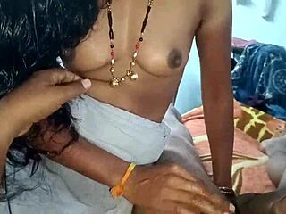 Indian Couple’s Tape with Stunning Blonde