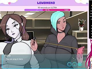 Lewdneko’s Naughty Hentai Game With Fleshlight Shock