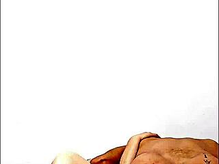 Step friend endures intense pounding