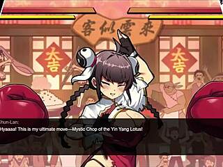 Chan-Lan Fisted Hard In Game
