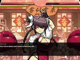 Chan-Lan Fisted Hard In Game