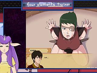 Avatar Trainer Blowjob From Guard in Part 23