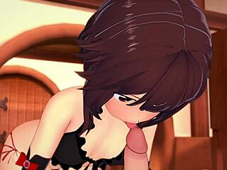 Megumin's Sultry 3D Hentai Escape