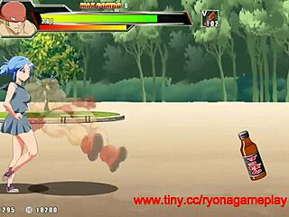 strong man bangs cute lady in new hentai gameplay