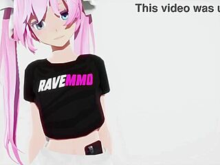 I watched anime girl ride huge cock