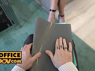 Cheeky POV Casting Babe Alyssa Reece Craves Thick Shaft
