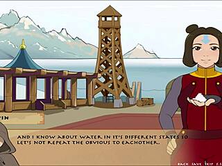 my busty korra handjob in dating game