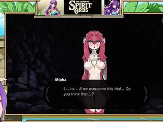 Mipha in Sensual Zelda Action