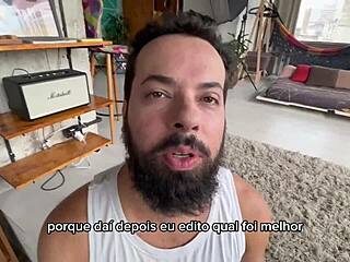 ever seen a bearded man suck 41 cocks?